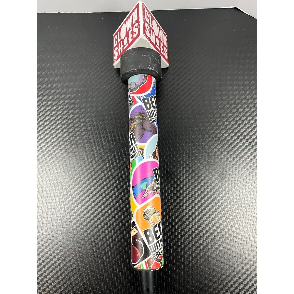 Clown Shoes Beer Without Pretension Beer‎ Tap Handle Kegerator Bar Decor
